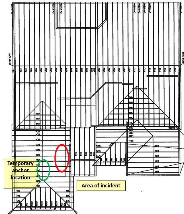 Roof System Blueprint/Truss Layout 1