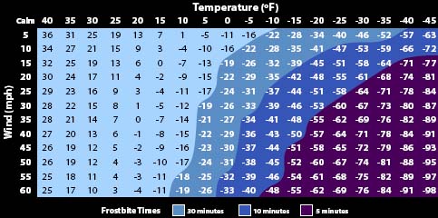 Temperature Chart