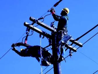 Image result for overhead power line