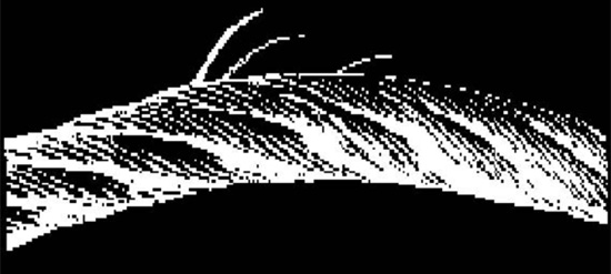 illustration of wire rope fatigue