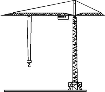 Illustration of Tower Crane