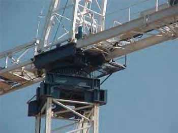 Photo of Slewing unit of tower crane