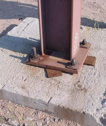 Photo of Column Anchorage