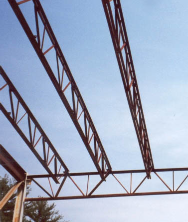 Photo of Open Web Steel Joists 