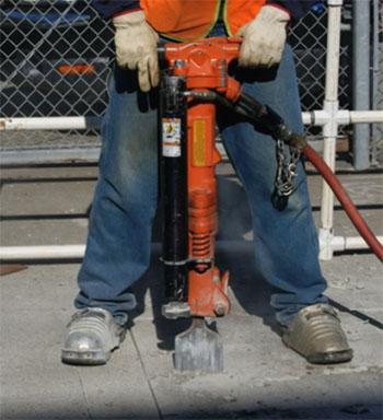 jackhammer use