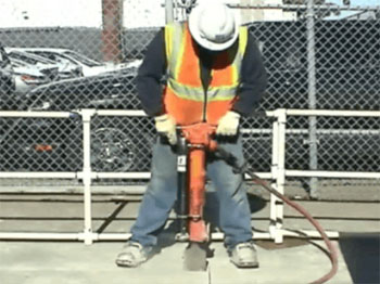 jackhammer use