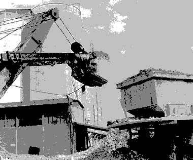 Figure 93.9 Mechanical excavation at a construction site in France