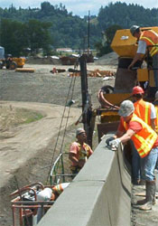 cement road construction