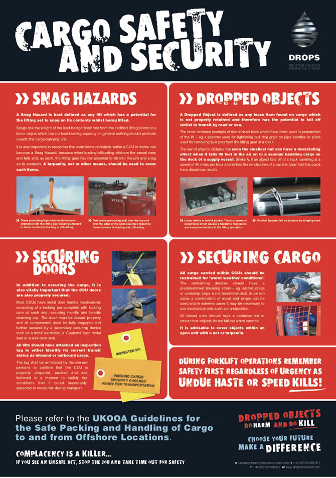 Cargo Safety and Security Poster