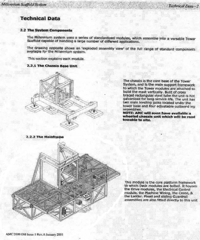 Page of Technical Data