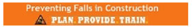 Preventing Falls in Construction Logo