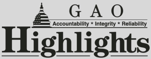 GAO Highlights Logo