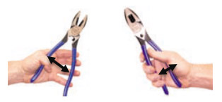 Image of double handle tools.