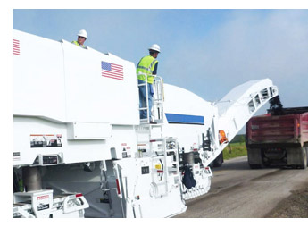 image of street paving activity