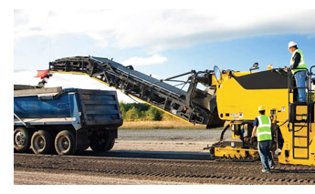image of street paving activity