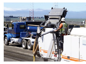 image of street paving activity