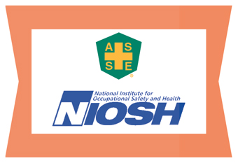 ASSE and NIOSH logos