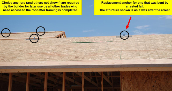 Figure 1. Structure from incident taken 4 days later