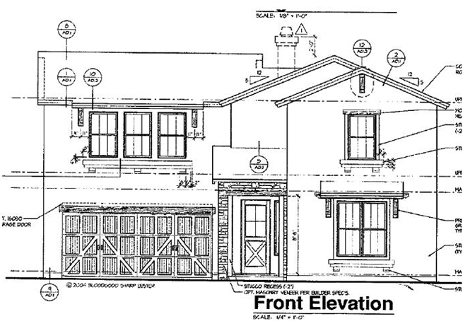 Truss System Blueprint 2