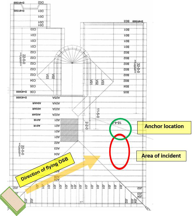 Roof System Blueprint/Truss Layout 1