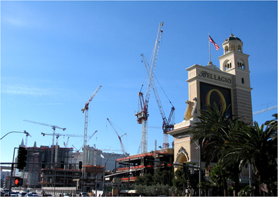 Photo is the Las Vegas City Center. Courtesy Wikimedia Commons and Wladimir Labeikovsky. 

