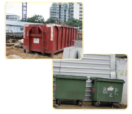 containers, bins
