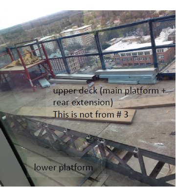 Figure 26, Mast scaffold nearby