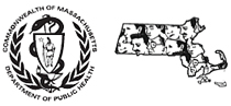 massachusetts face logo and seal