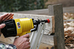 Figure 2: pneumatic Nail Gun used