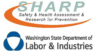 Logos for SHARP and Washington State Department of Labor & Industries
