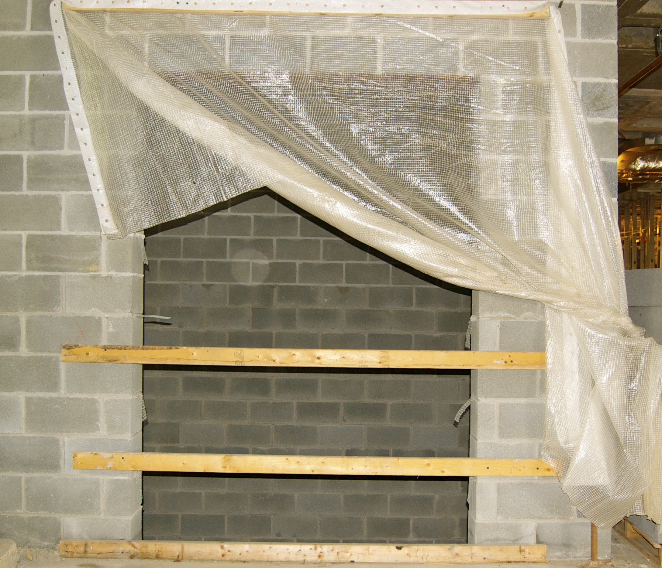 Guarding of elevator shaft
